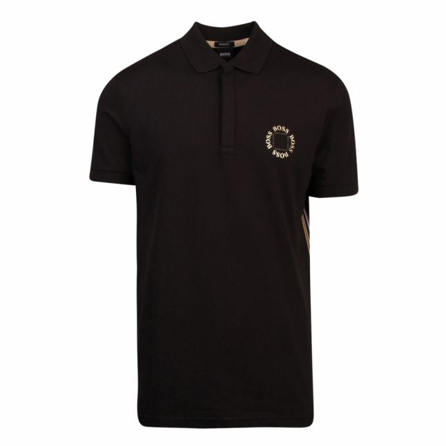 Athleisure Mens Charcoal Paddy 8 Circle Regular Fit S/s Polo Shirt