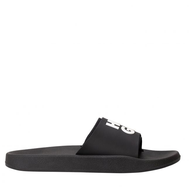 Mens Black Nil_Slid Logo Slides