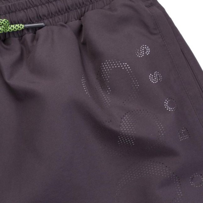 Mens Charcoal Lizardfish Swim Shorts