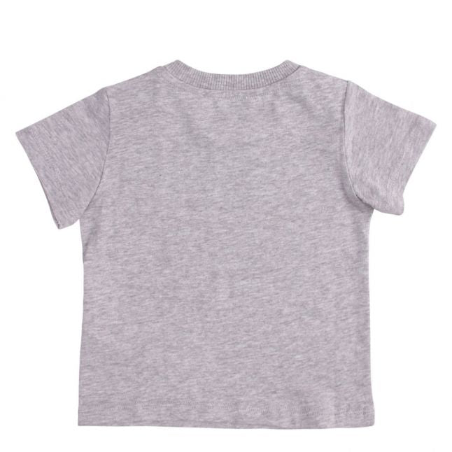 Baby Grey Melange Hidden Toy Logo S/s T Shirt