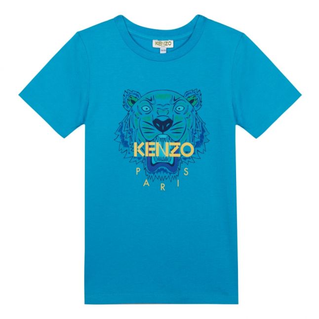 Boys Scuba Blue Tiger S/s T Shirt