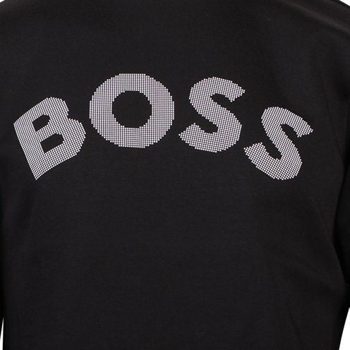 Mens Black Salbo Iconic Sweat Top