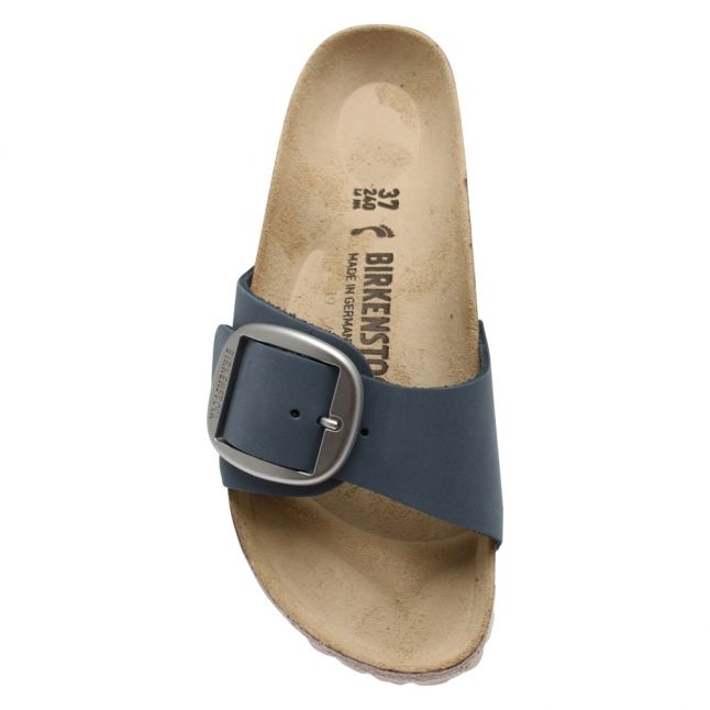 Womens Dove Blue Madrid Big Buckle Sandals