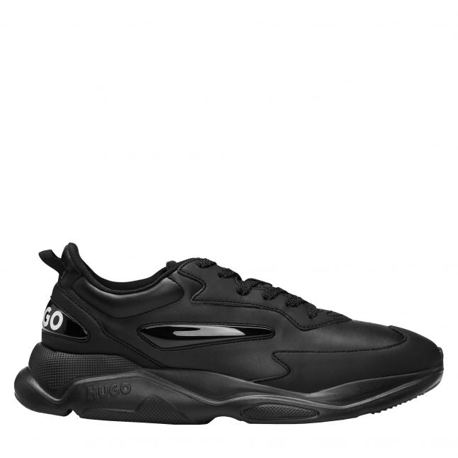 Mens Black Leon_Runn Trainers