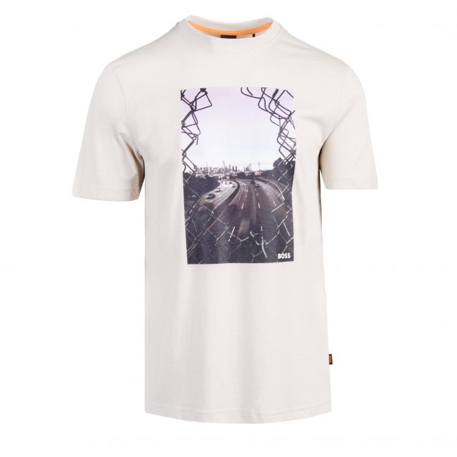 Mens Light Beige Te_Urban S/s T Shirt