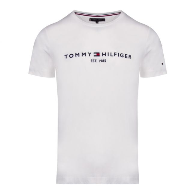 Mens Snow White Core Tommy Logo S/s T Shirt