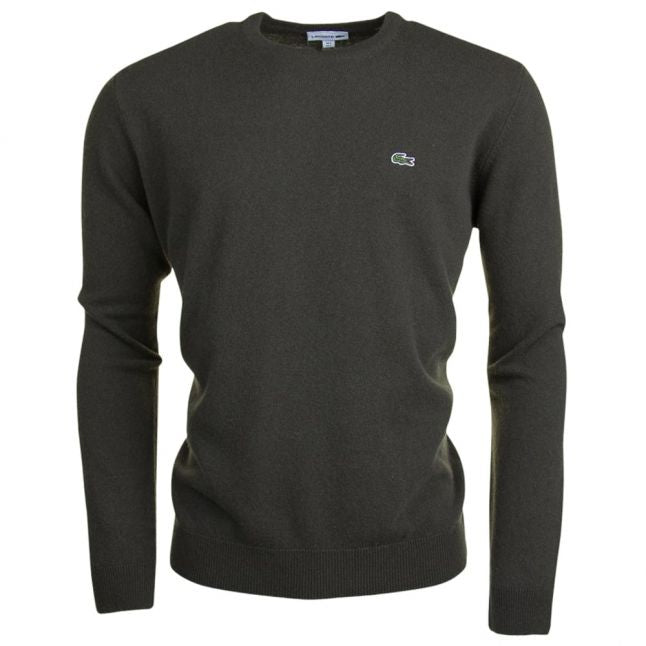 Mens Sherwood Wool Crew Neck Knitted Jumper