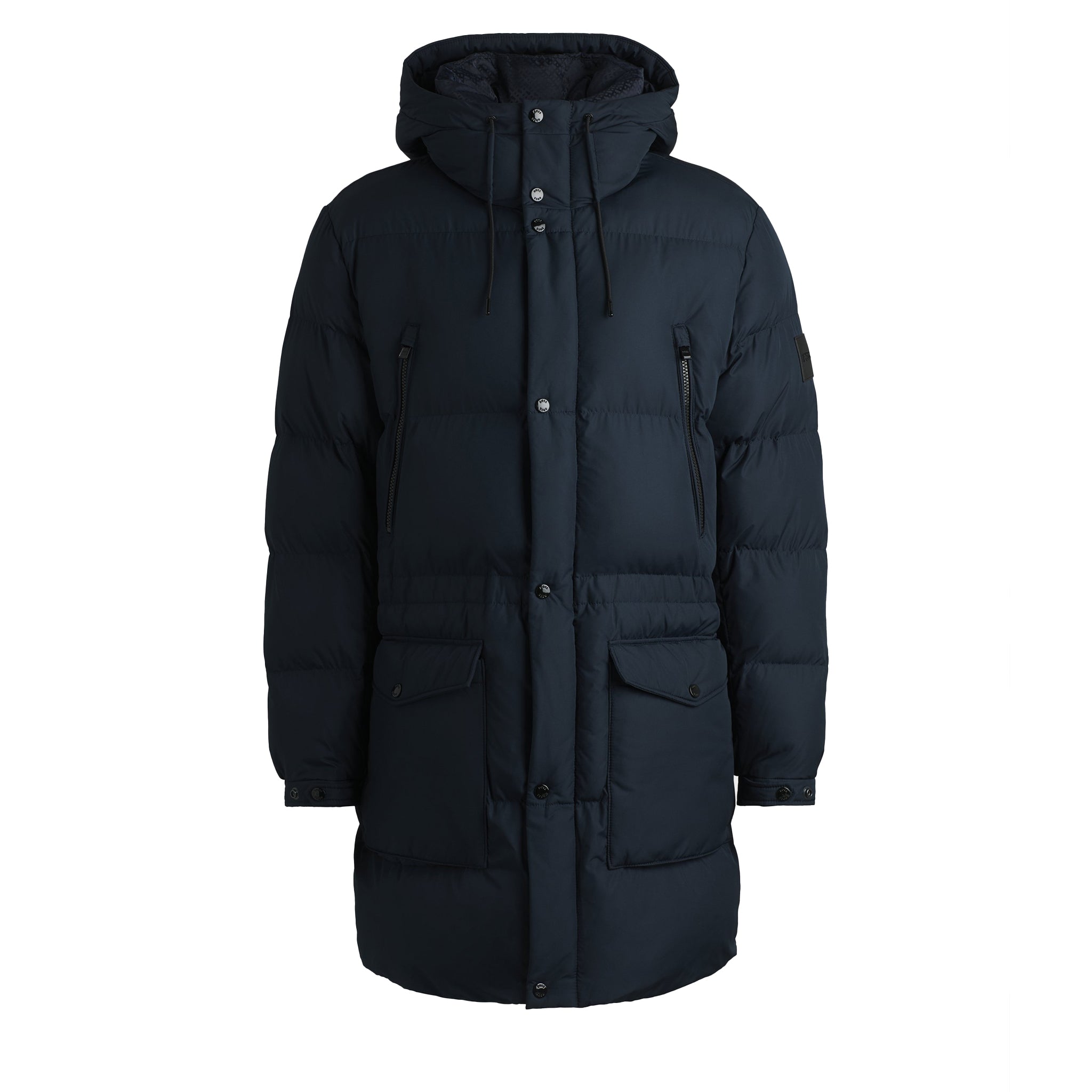 Mens BOSS Dark Blue H-Condolo2 Padded Coat