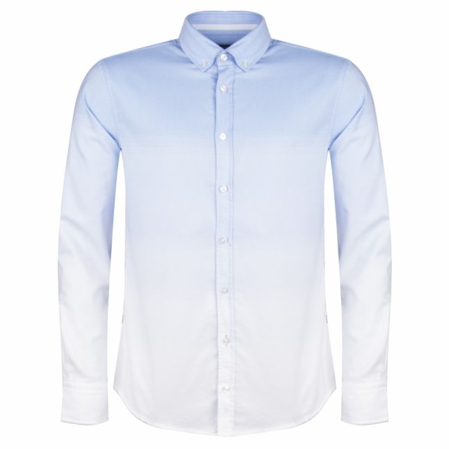 Casual Mens Light Blue Mabsoot L/s Shirt