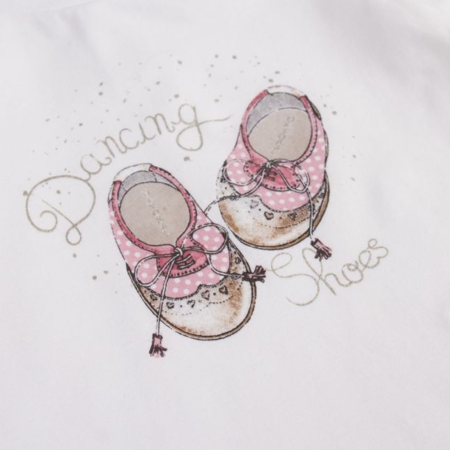 Infant Rose Shoes L/s T Shirt & Leggings Outfit