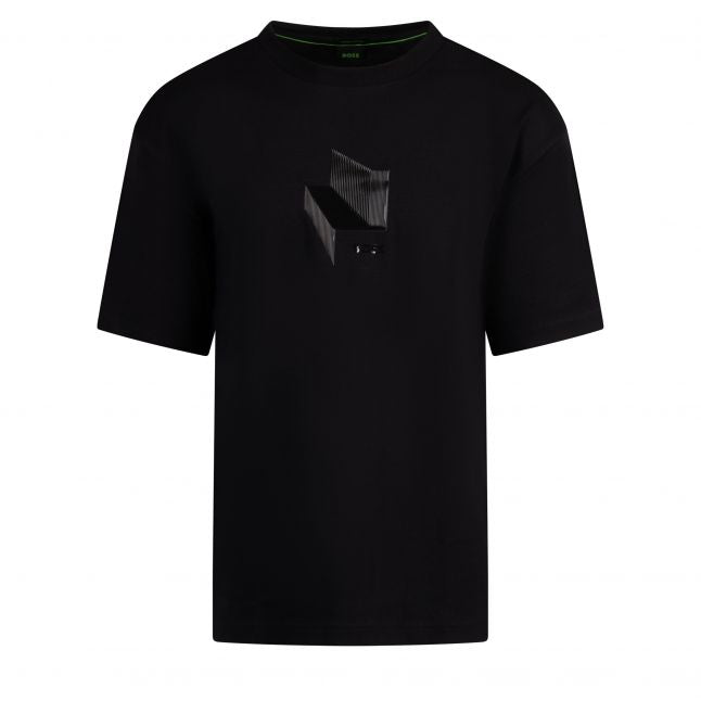 Mens Black Tee Mirror S/s T Shirt