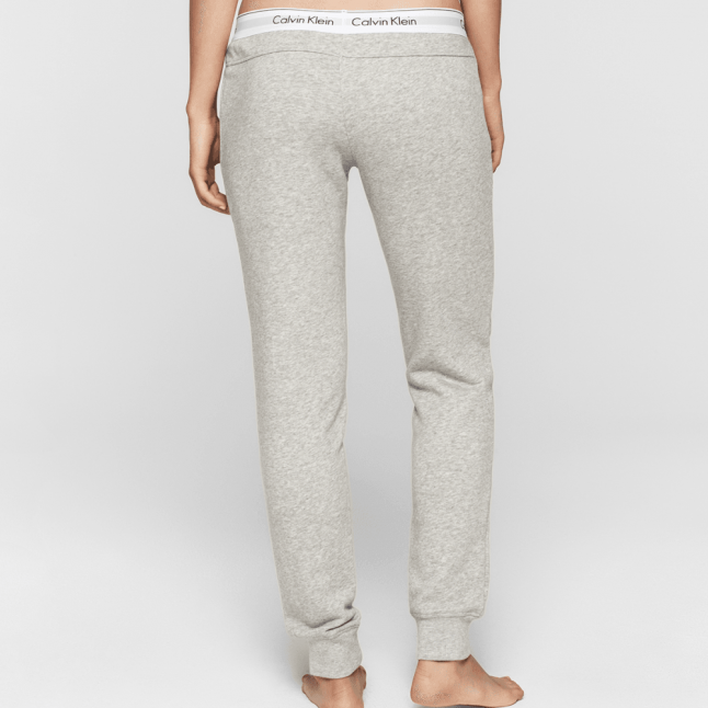 Womens Grey Heather Sweat Pants