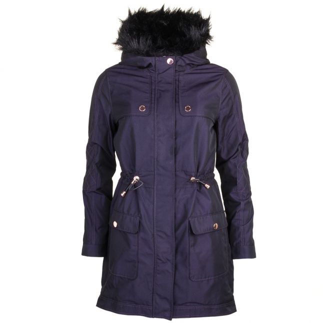 Womens Navy Edmonda Parka