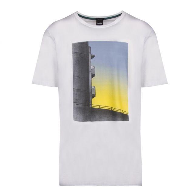 Casual Mens White Thrill 1 S/s T Shirt