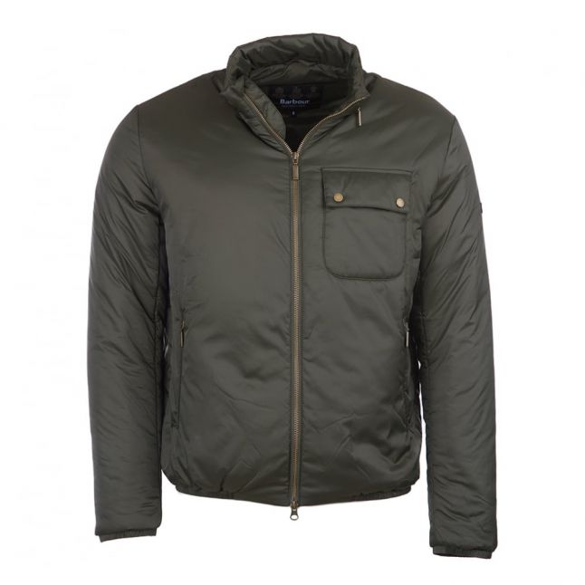 Mens Sage Winter Scarp Quilted Jacket