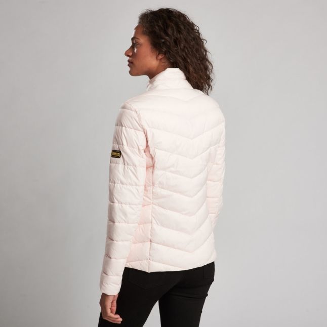 Womens Cameo Pink Aubern Quilted Jacket