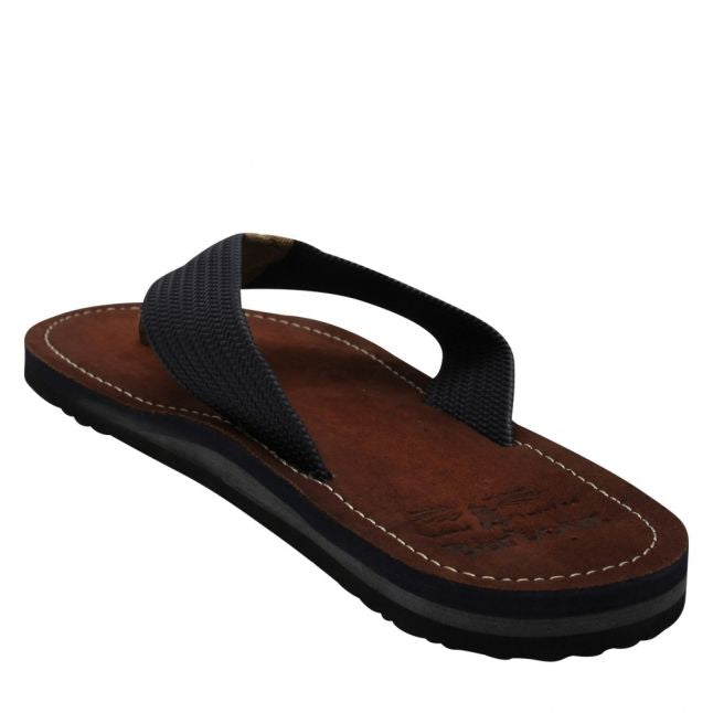 Mens Navy Toeman Beach Sandals