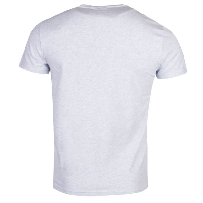 Mens Pale Blue Back Neck Logo S/s T Shirt