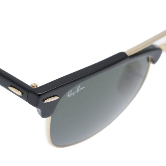 Black & Green RB3816 Clubmaster Doublebridge Sunglasses