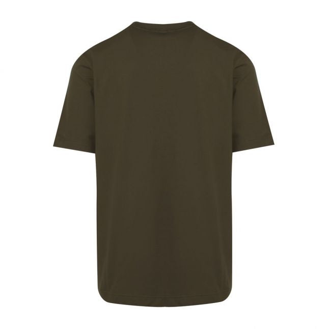 Casual Mens Dark Green Tchup S/s T Shirt