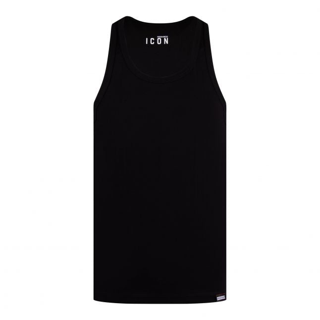 Mens Black Be Icon Tank Top