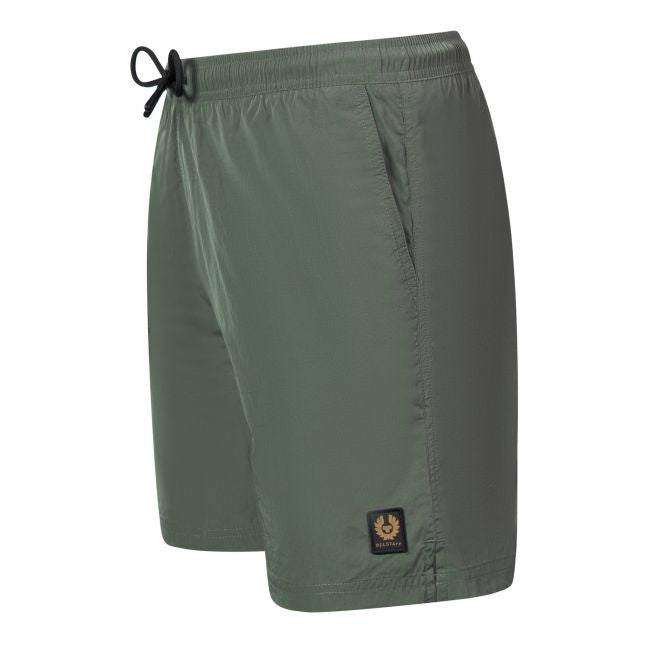 Mens Mineral Green Clipper Swim Shorts