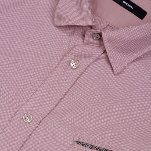 Mens Pink S-Harras Oxford L/s Shirt