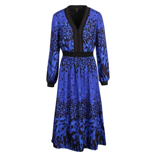 Womens Blue Maryema Topaz Midi Dress