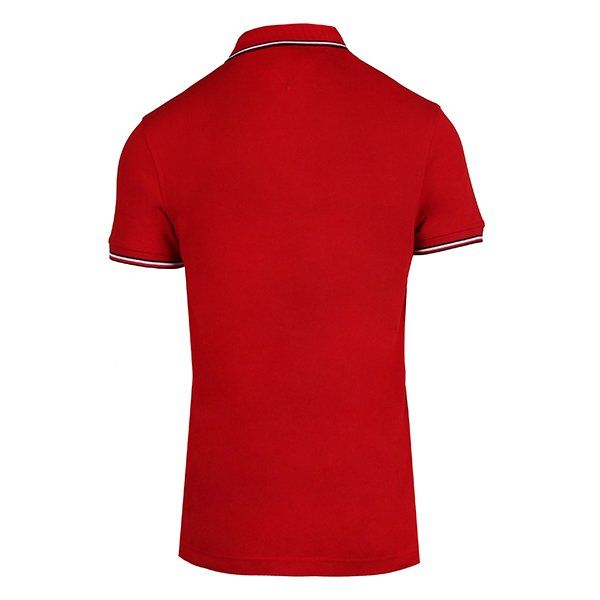 Mens Arizona Red 1985 RWB Tipped Slim S/s Polo Shirt