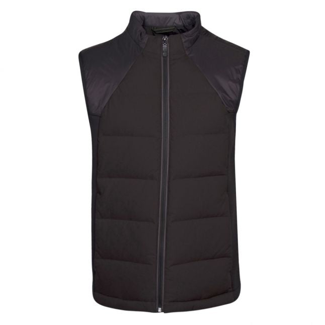 Athleisure Mens Black V_Spivey Padded Gilet