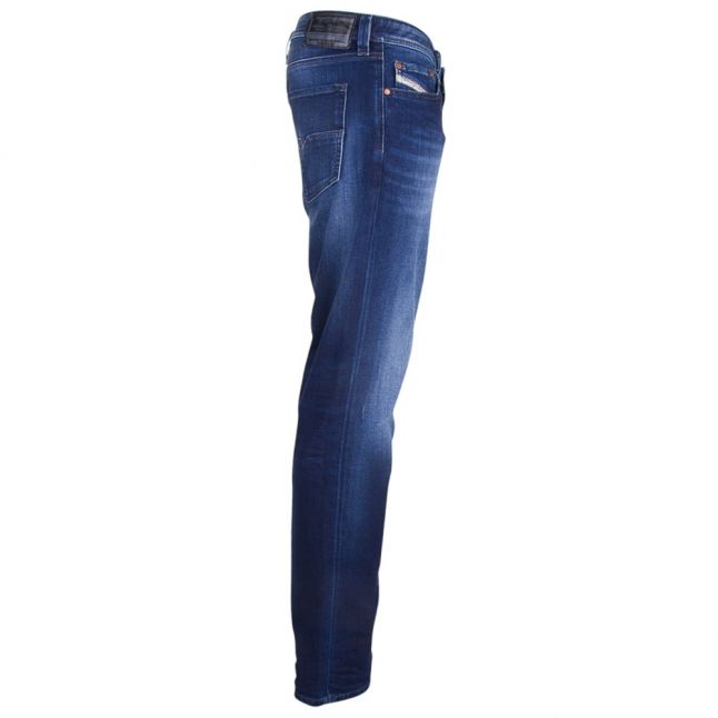 Mens Blue Larkee-Beex Straight Jeans