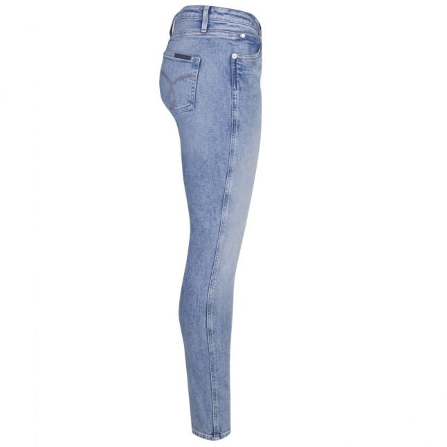 Womens Seattle Blue Sculpted Skinny Jeans