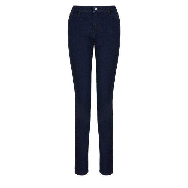 Womens Indigo Cigarette Fit Jeans