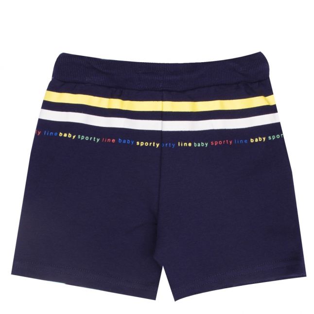 Infant Blue Sporty Sweat Shorts