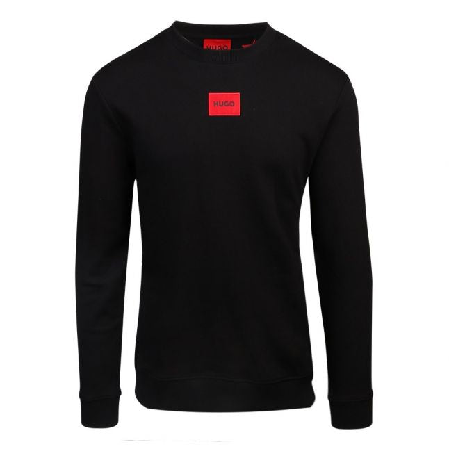 Mens Black Diragol 212 Patch Sweatshirt