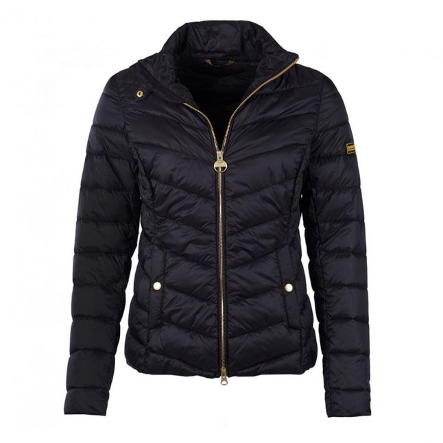 Womens Black Aubern Quilted Jacket