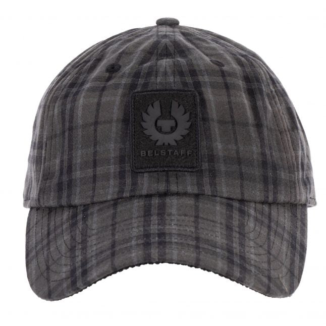 Mens Charcoal/Black Phoenix Plaid Cap