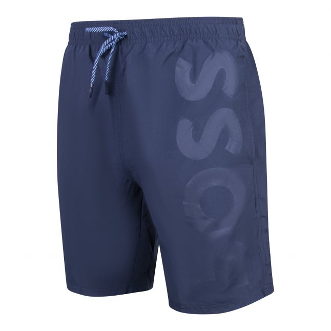 Mens Navy Orca Swim Shorts