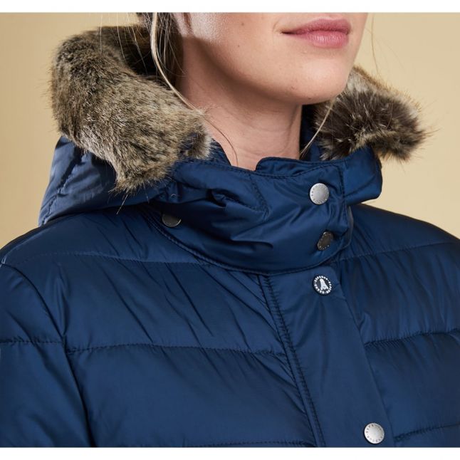 Lifestyle Womens French Navy Shipper Quilted Jacket