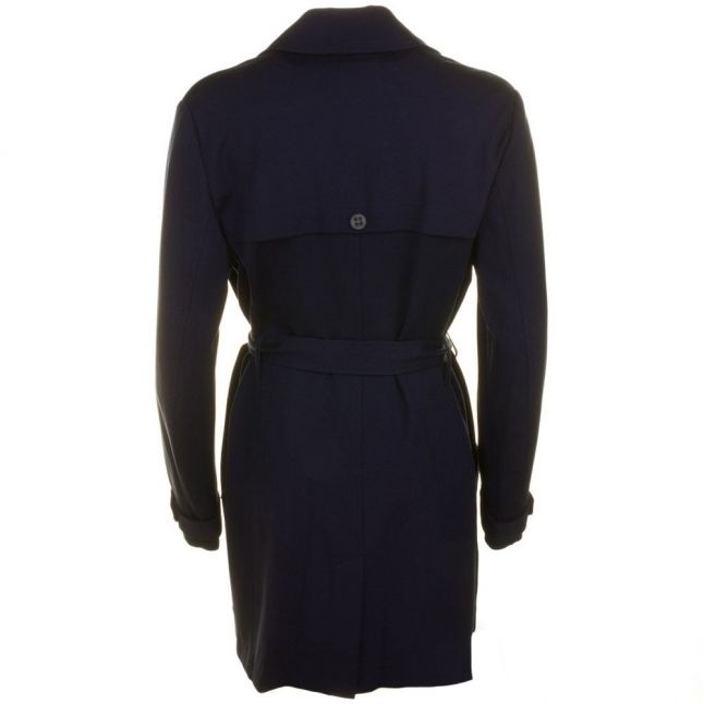 Womens Dark Blue Odenimy Trench Coat