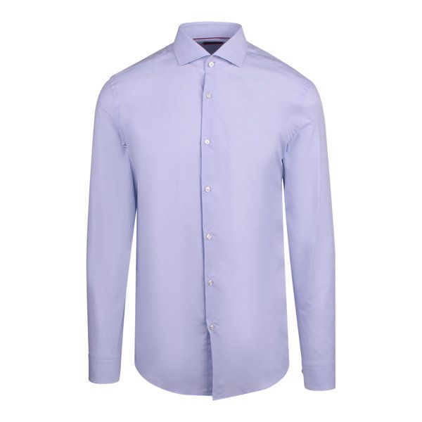 Mens Light Blue Kason Slim L/s Shirt