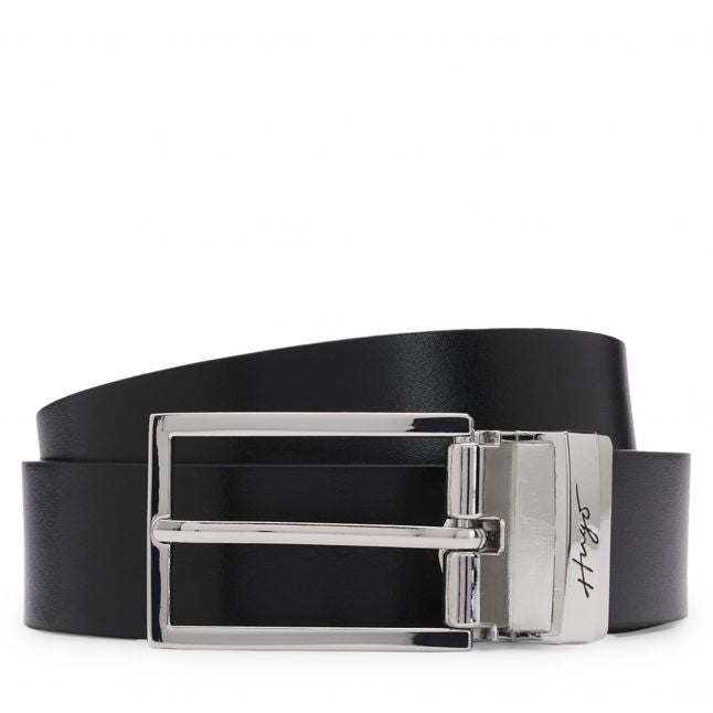 Mens Black Graym Belt Gift Set