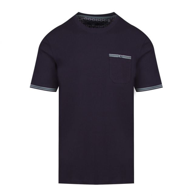 Mens Navy Khaos S/s T Shirt