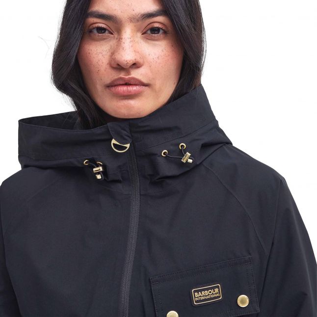 Womens Black Alicia Waterproof Jacket