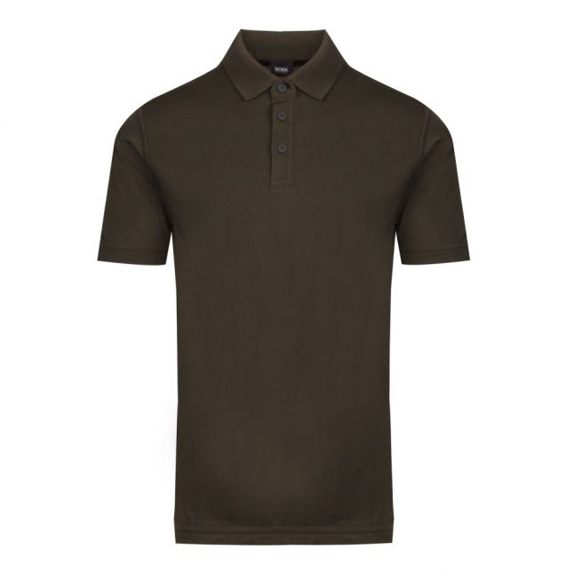 Casual Mens Open Green Picoin S/s Polo Shirt