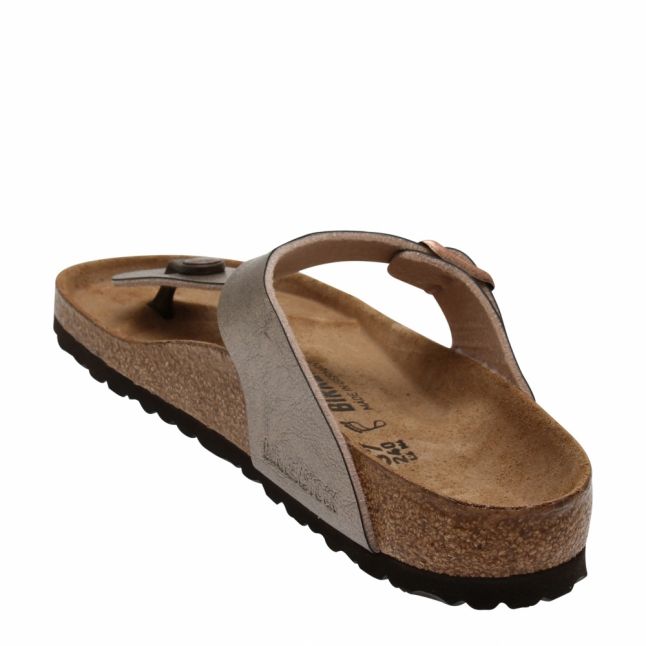 Womens Graceful Taupe Gizeh Birko-Flor Toe Post Sandals