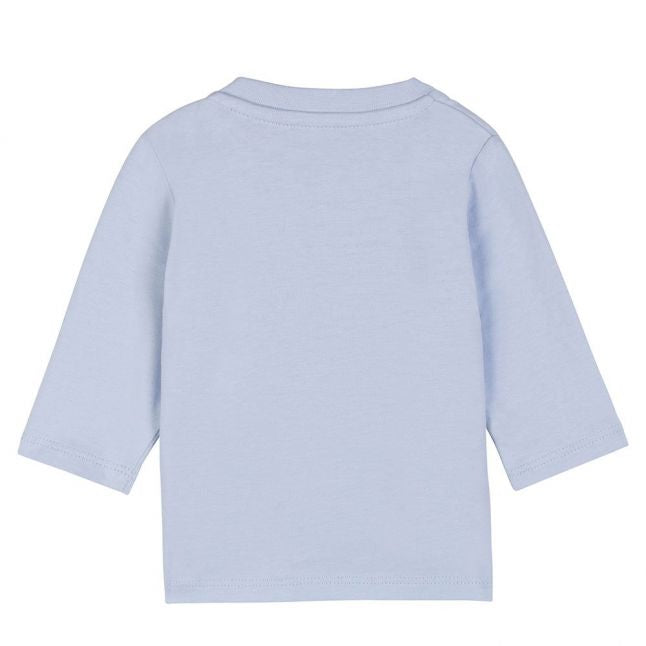 Baby Pale Blue Little Boss L/s T Shirt