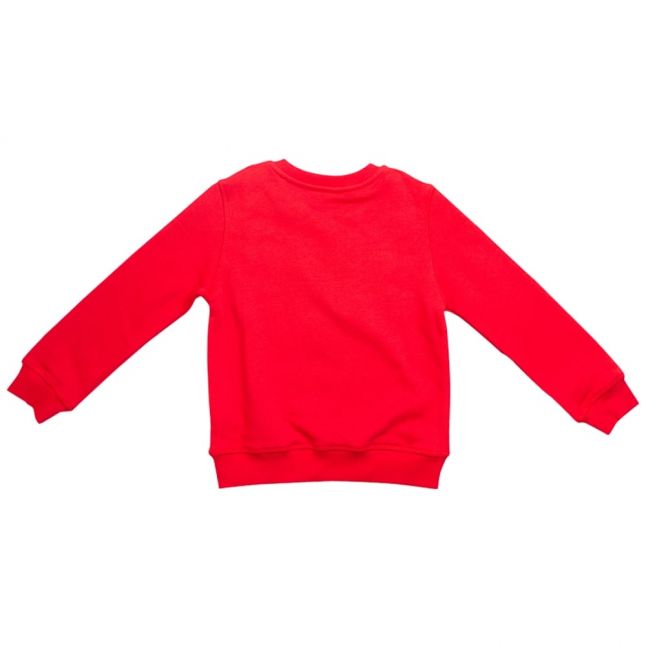 Girls Red Tiger 4 Sweat Top