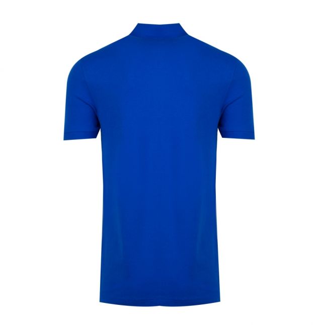 Casual Mens Bright Blue Passenger Slim Fit S/s Polo Shirt