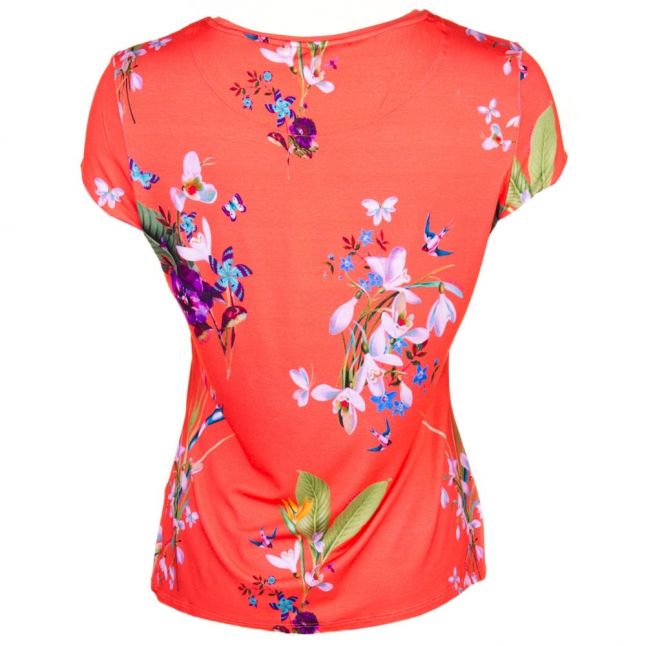 Womens Mid Red Hanyah S/s Tee Shirt